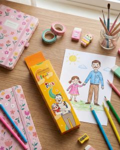 مداد رنگی 6 رنگ